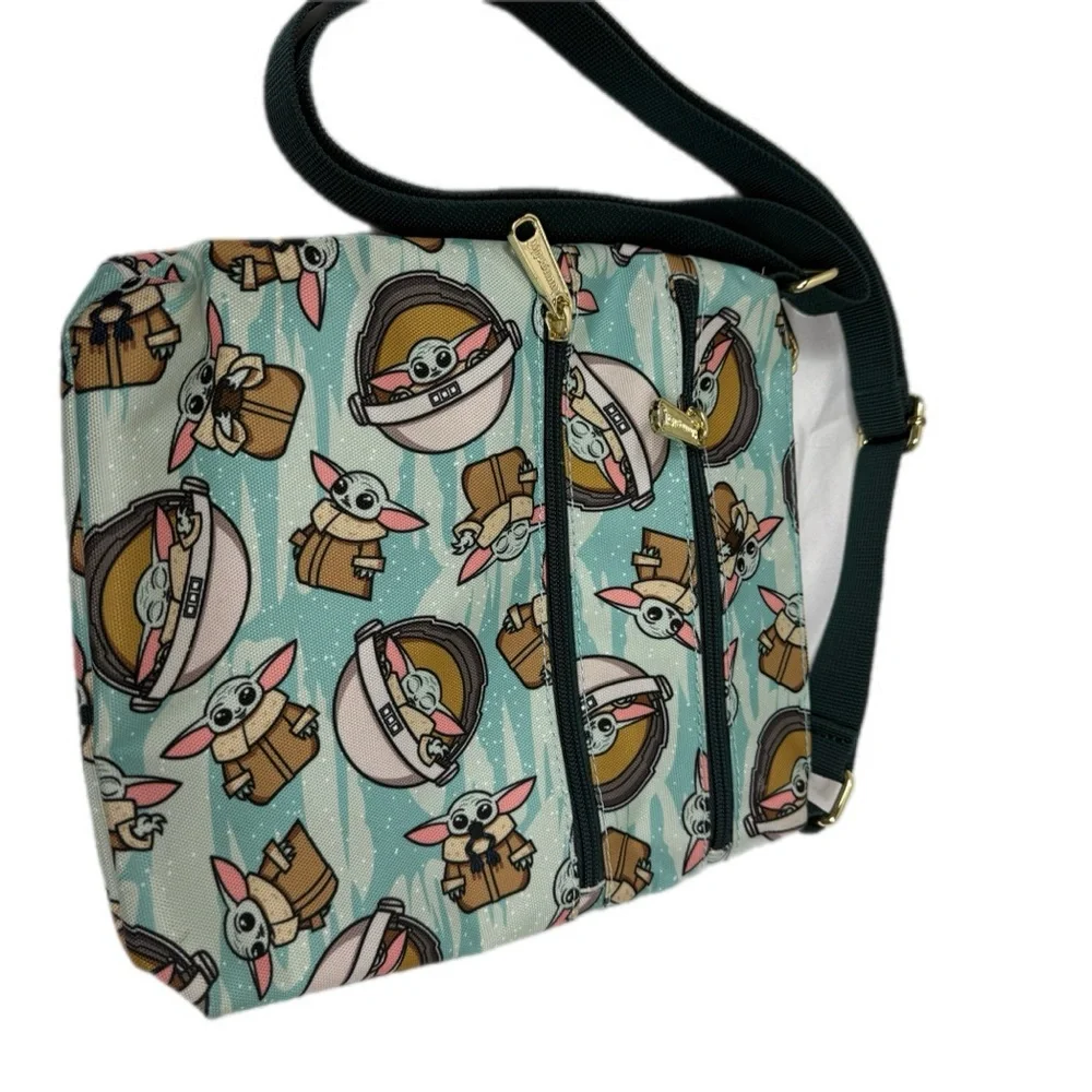Loungefly Star Wars Baby Yoda Patterned Bag